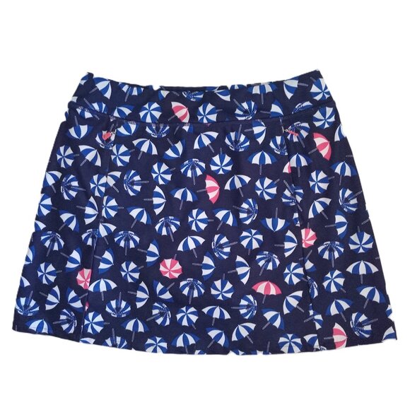 Ralph Lauren RLX Sports Women's Golf Skirt Skort Umbrella Print Pockets Size S - Picture 1 of 6